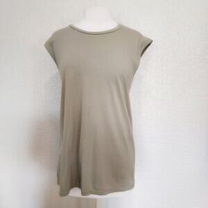 Go Gently Nation Sage Green Muscle Tank Size M